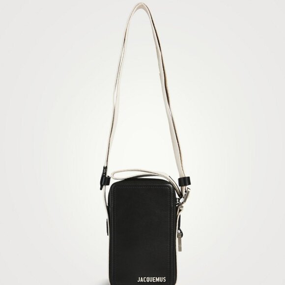JACQUEMUS Le Cuerda Vertical Leather Crossbody Bag - Picture 3 of 3